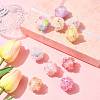 10Pcs 10 Colors Resin Beads RESI-FS0002-24B-7