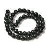 Natural Black Jade Beads Strands G-H067-A03-8MM-3