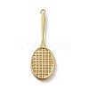 Alloy Sports Equipment Pendants PALLOY-R157-05G-04-1
