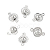 SHEGRACE Brass Round Links XGR0126P-122P-1