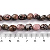 Natural Rhodonite Beads Strands G-G146-A07-01-5