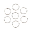 Brass Closed Jump Rings KK-D257-01P-01-1