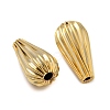 Rack Plating Eco-friendly Brass Beads KK-M257-14G-2