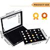Wood Pin Display Case CON-WH0084-31-2
