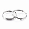 Tarnish Resistant 304 Stainless Steel Split Rings STAS-H413-08P-2