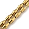 Electroplated Synthetic Non-magnetic Hematite Beads Strands G-Z032-B02-02B-1