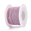 Iron & ABS Plastic Imitation Pearl Tennis Chains CH-Q006-01A-06-2