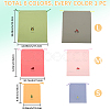 6Pcs 3 Sizes 2 Colors Polyethylene Waterproof Drawstring Storage Bags ABAG-CN0001-47-2