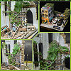 Resin Simulation Root Vine Vegetation Model DIY-WH20053-65A-7