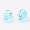 Faceted Bicone Imitation Crystallized Crystal Glass Beads X-G22QS052-2