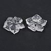 Natural Quartz Crystal Carved Pendants G-B097-01A-15-3