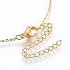 304 Stainless Steel Pendant Necklaces NJEW-O108-14-4