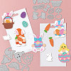 Easter Theme Carbon Steel Cutting Dies Stencils DIY-WH0309-1636-2