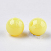 Opaque Plastic Beads KY-T005-6mm-605-2
