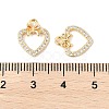 Brass Micro Pave Cubic Zirconia Pendants KK-R219-04G-3