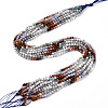 Natural & Synthetic Mixed Gemstone Beads Strands G-D080-A01-01-27-1