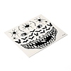 12Pcs 12 Style Luminous Halloween Horror Removable Temporary Tattoos Paper Face Stickers AJEW-G048-07-5