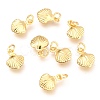 Brass Charms X-KK-B024-10G-1