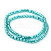 Electroplated Synthetic Non-magnetic Hematite Beads Strands G-C248-C01-4mm-02-3
