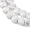 Electroplated Synthetic Non-magnetic Hematite Beads Strands G-C156-06S-3
