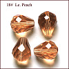 Imitation Austrian Crystal Beads SWAR-F062-10x8mm-18-2