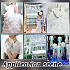 1Pc Polyester Pleated Lace Trim OCOR-GA0002-67A-5