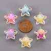 Transparent Acrylic Beads TACR-S152-18D-3