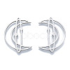 Non-Tarnish 201 Stainless Steel Filigree Joiners Links STAS-N090-LA960-1-1