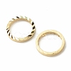 Brass Linking Rings KK-F831-018B-G-RS-3