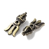 Tibetan Style Brass Beads KK-M284-62AB-2