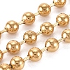 PVD Vacuum Plating 304 Stainless Steel Ball Chains CHS-F009-01H-G-4