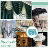 6 Yards Curtain Plastic Beaded Fringe Trim OCOR-PH0007-64A-5