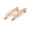 Iron Hair Barrette Findings OHAR-PW0001-198KCG-C-1-1