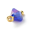 Electroplate Glass Charms PALLOY-JF00821-01-6