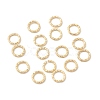 100Pcs Iron Open Jump Rings for Chainmaille Weaves IFIN-E017-01KCG-1