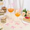 32Pcs 8 Styles Opaque Acrylic Wine Glass Cabochon OACR-SC0002-82B-4