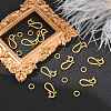 Tibetan Style Hook and Eye Clasps K08ZJ011-4