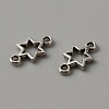 Tibetan Style Alloy Connector Charms FIND-CJC0012-079-1