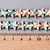 Spray Painted Synthetic Turquoise Beads Strands LS-UNKW-T001-11I-5