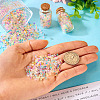 10 Bags Glass Round Seed Beads GLAA-TA0001-85-7