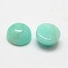 Dome/Half Round Natural Amazonite Cabochons G-O146-02B-2