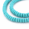 Handmade Polymer Clay Beads Strands CLAY-N008-008-77-4