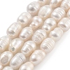 Natural Cultured Freshwater Pearl Beads Strands PEAR-P062-08A-2