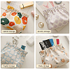4pcs Mini Cloth Printed Multipurpose Shrapnel Makeup Bags Change Purse ABAG-GF0001-26-5