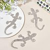 Self Adhesive Glitter Rhinestone Sticker DIY-FG0001-34-6