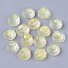 Transparent Epoxy Resin Cabochons CRES-T020-01D-1
