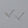 304 Stainless Steel Stud Earring Findings STAS-H436-24S-5mm-1
