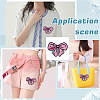 16Pcs Computerized Embroidery Cloth Self Adhesive Patches PATC-FG0002-43-6