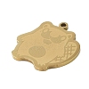 201 Stainless Steel Pendants STAS-C095-25G-2