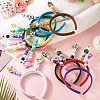 Cloth and Plastic Hair Bands OHAR-TAC0020-01D-9